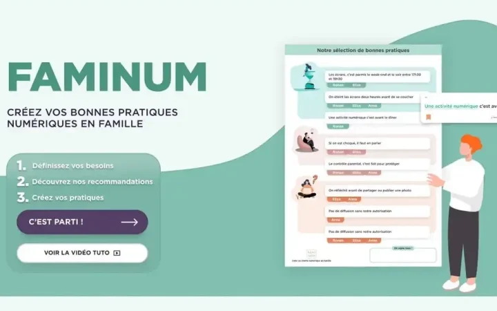 Faminum : bonnes pratiques numériques en famille