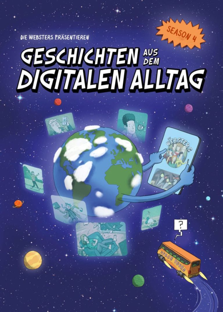 Couverture d'une bande dessinée de la famille Webster (OFCOM)